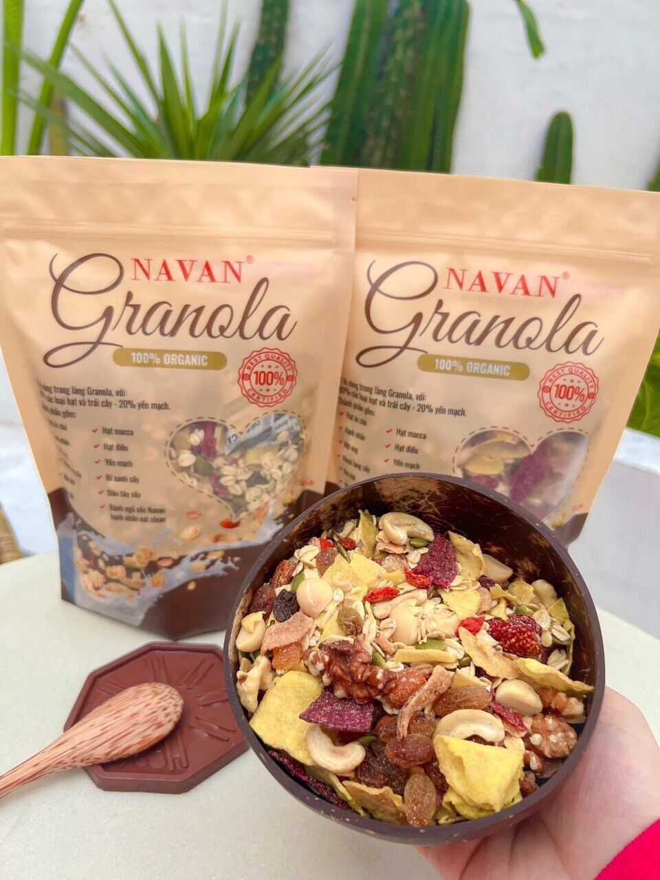 ngũ cốc nguyên hạt granola navan [Chính Hãng]