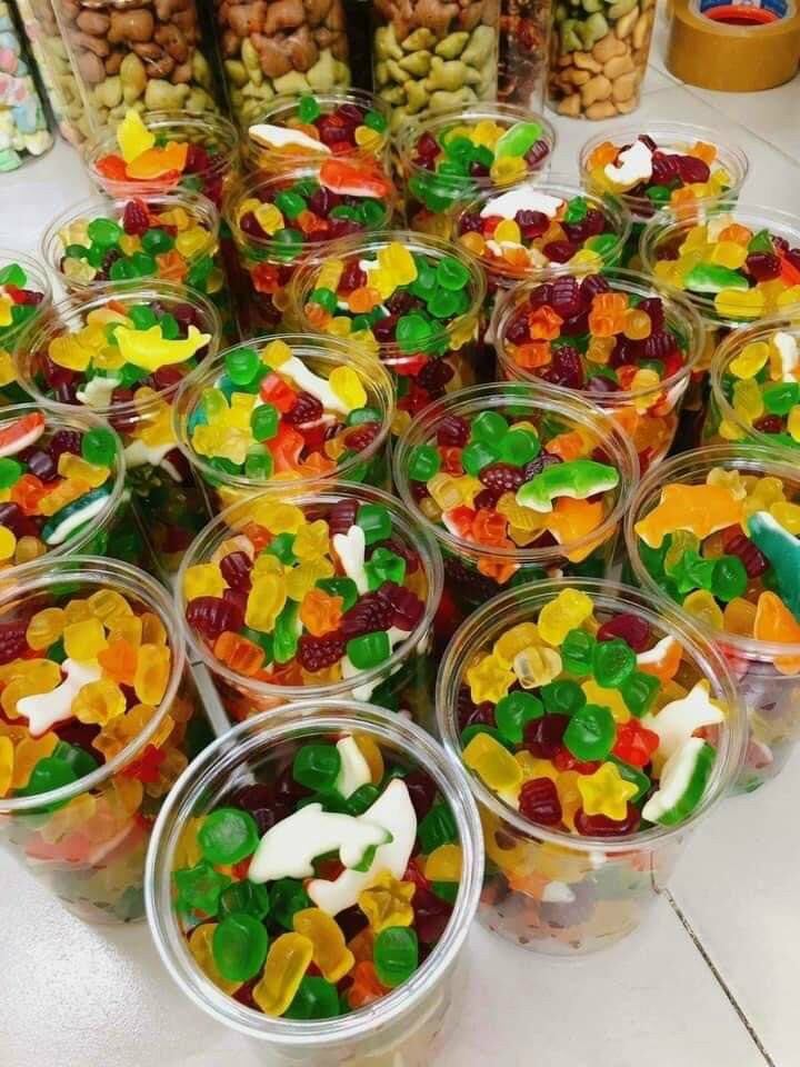 sỉ 10 hủ PET - 500g kẹo chíp chíp