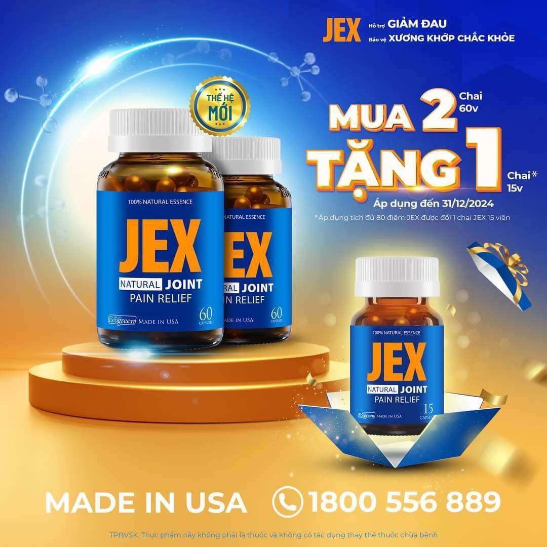 Jex. hộp 60 viên , hàng chính hãng. đầy đủ thẻ cào hãng.