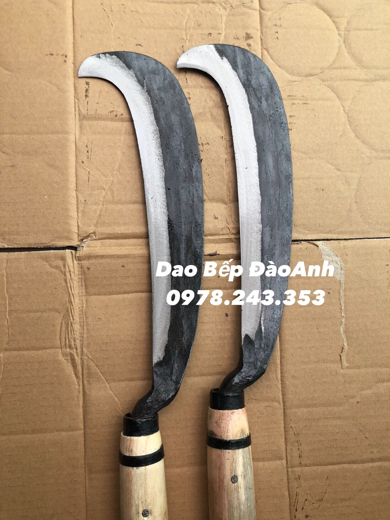 Dao phát cỏ -dao dựa chặt củi chuẩn nhíp xe