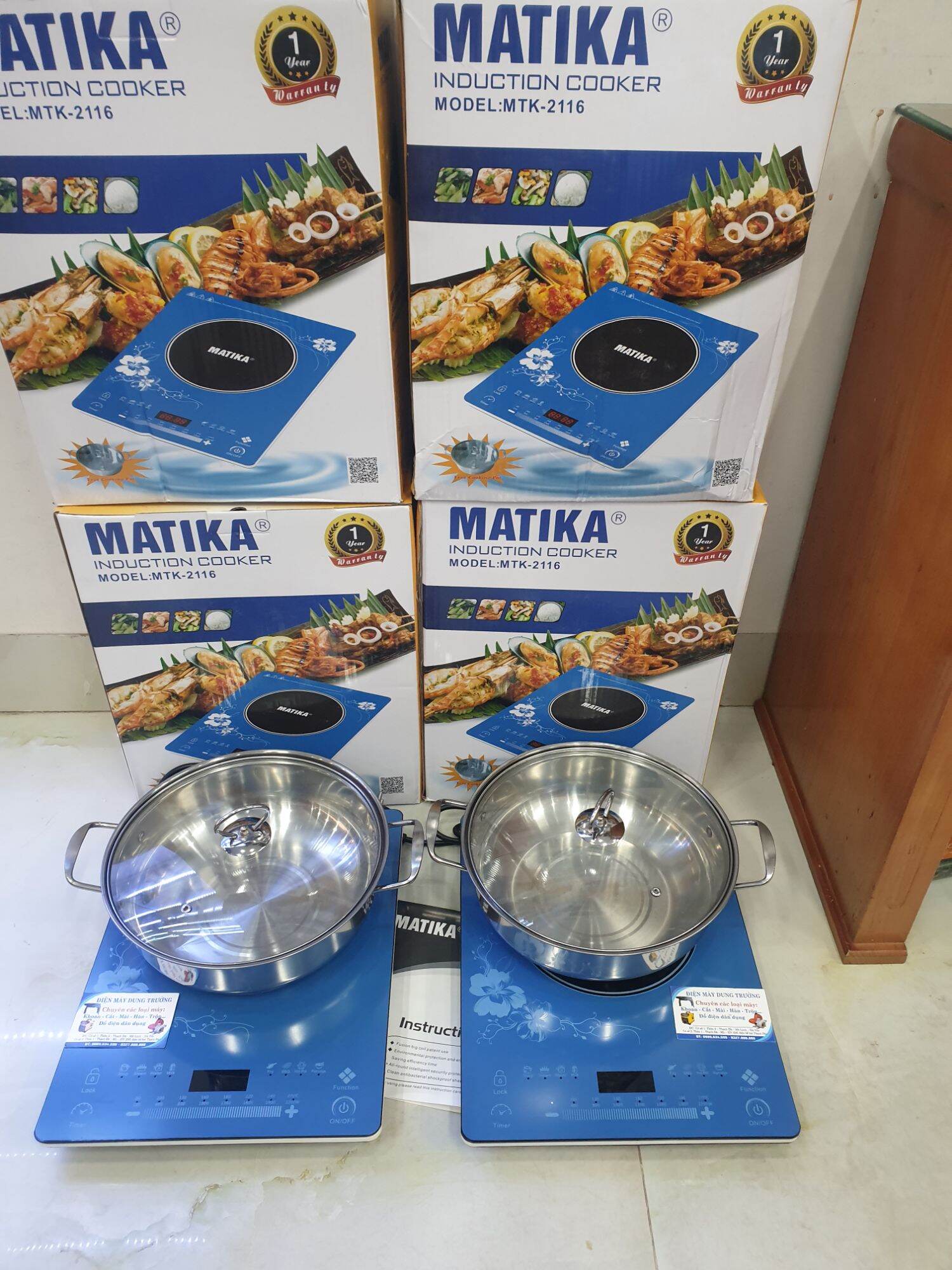Bếp điện từ MATIKA . MTK 2116