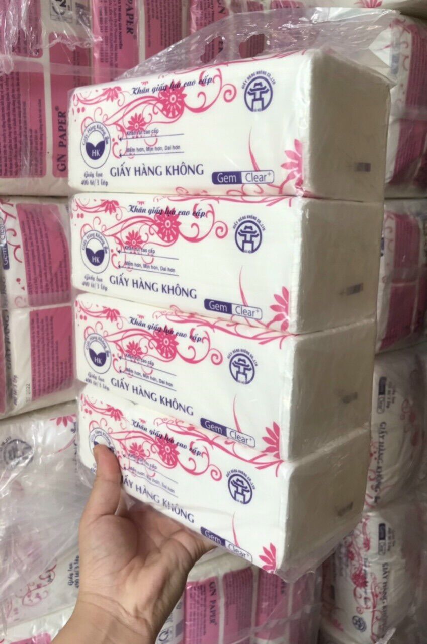 Giấy lụa rút hàng không cao cấp