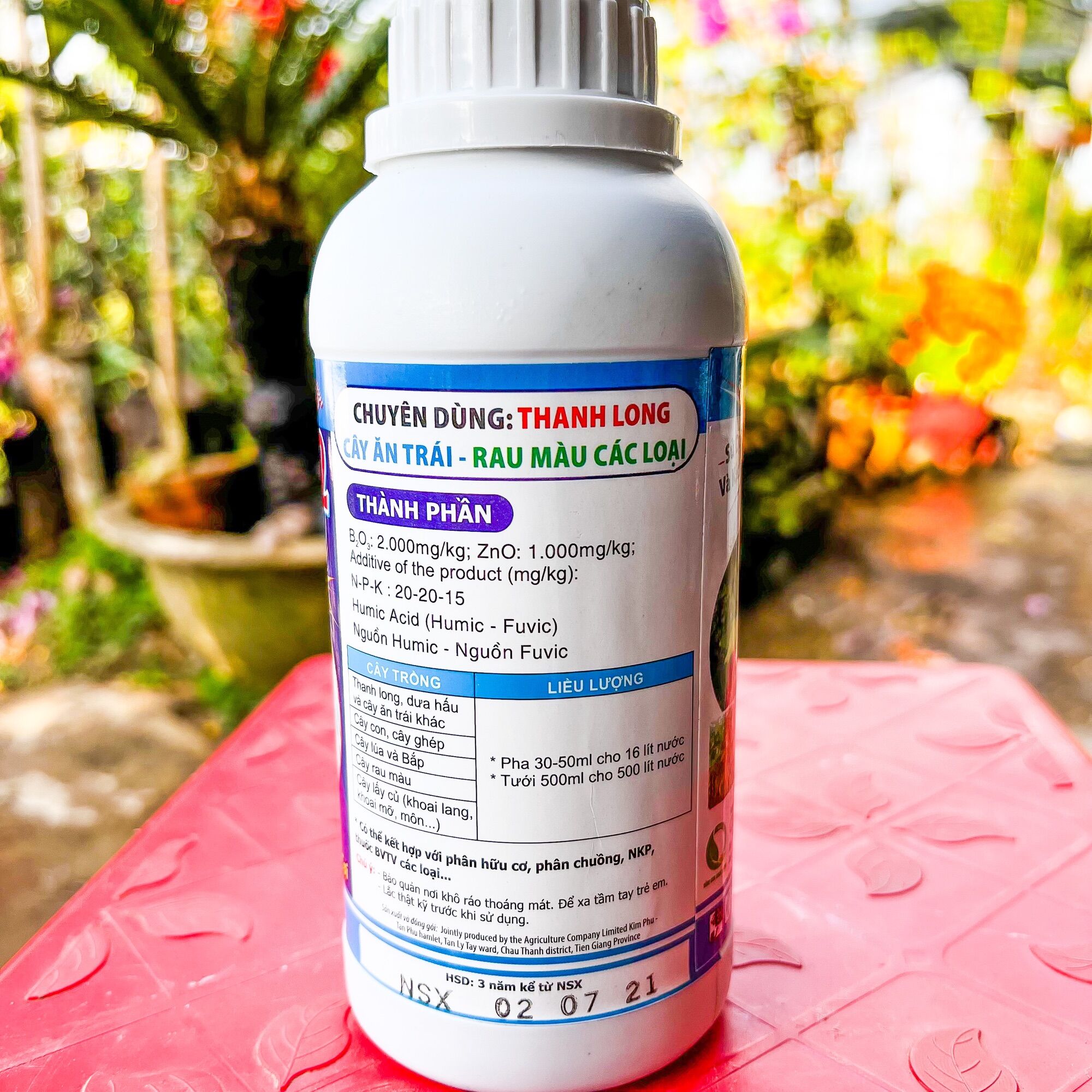 Phân bón kích rễ cực mạnh phục hồi cây đâm chồi mập đọt (roots Mk500)