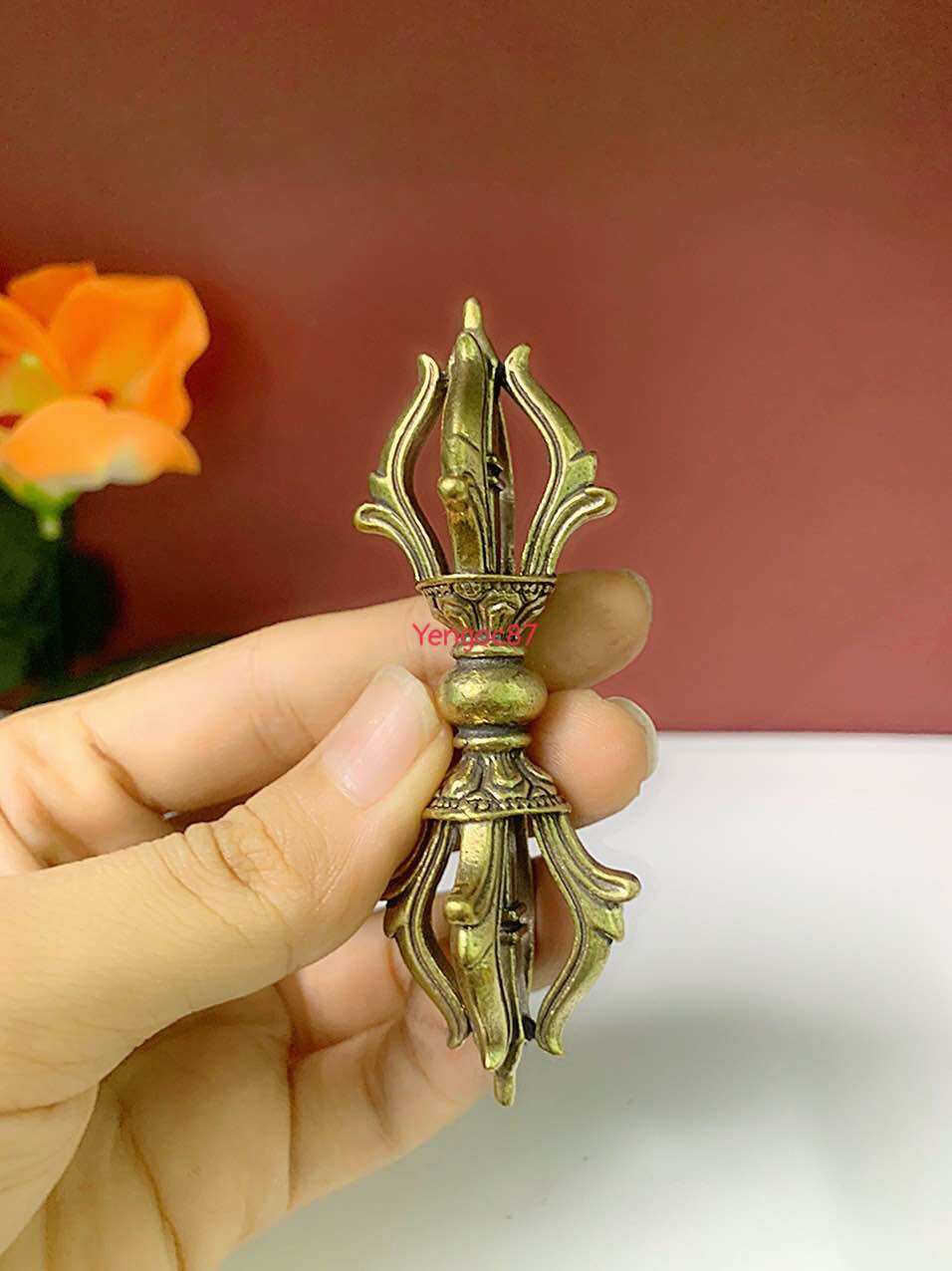 Chày kim cang 4 chấu đồng mật tông