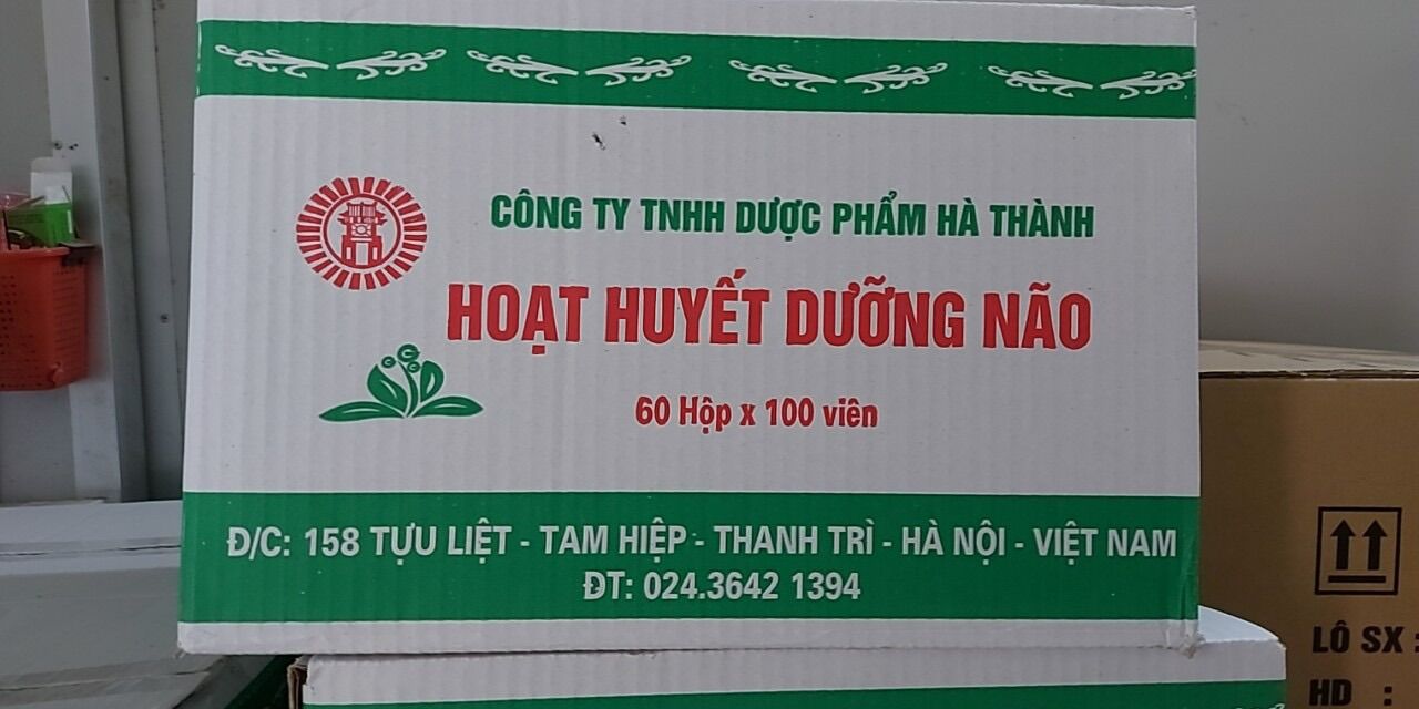 Hoạt huyết dưỡng não HT Famico hộp 100v