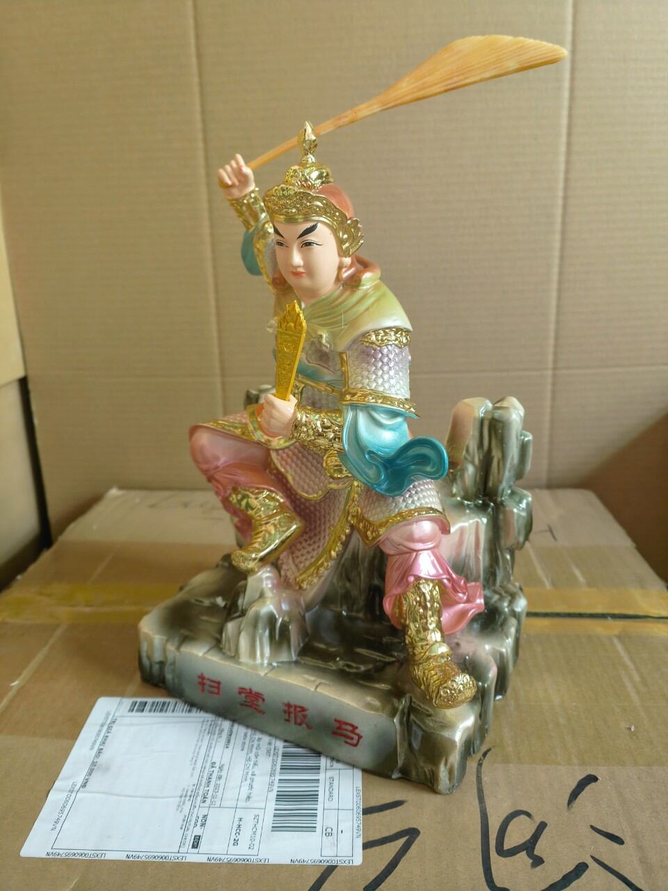 Tượng Binh Gia Võ Trạng cao 30cm