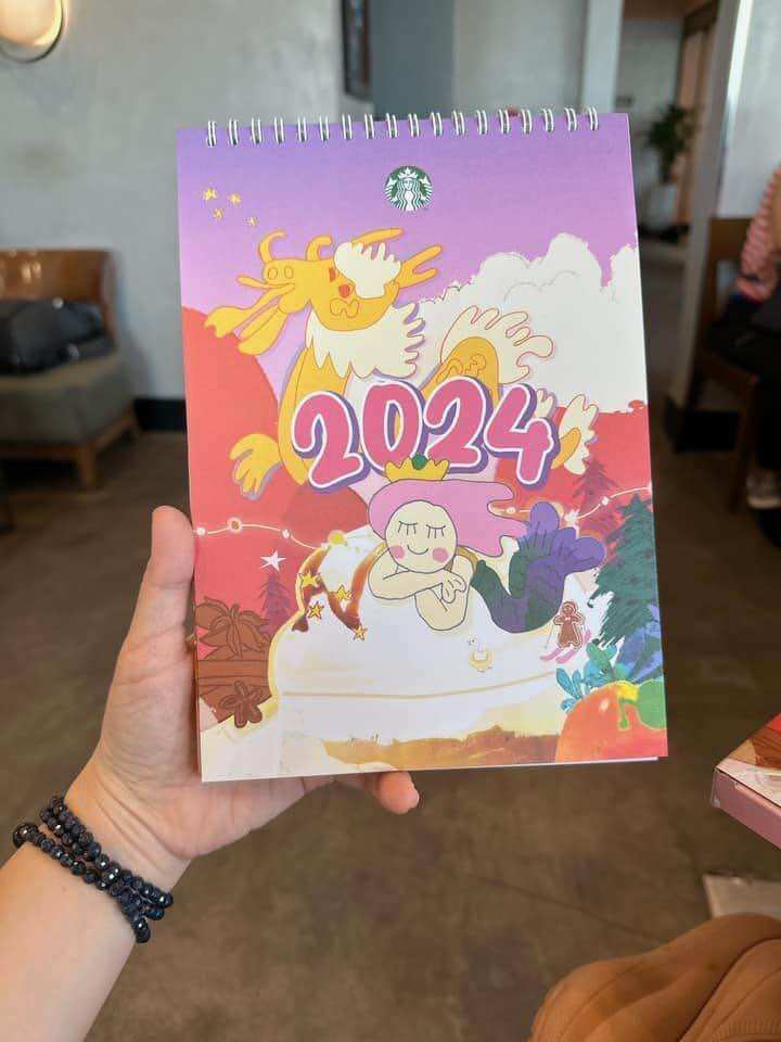 |CHÍNH HÃNG| LỊCH VẠN NIÊN STARBUCKS 2023