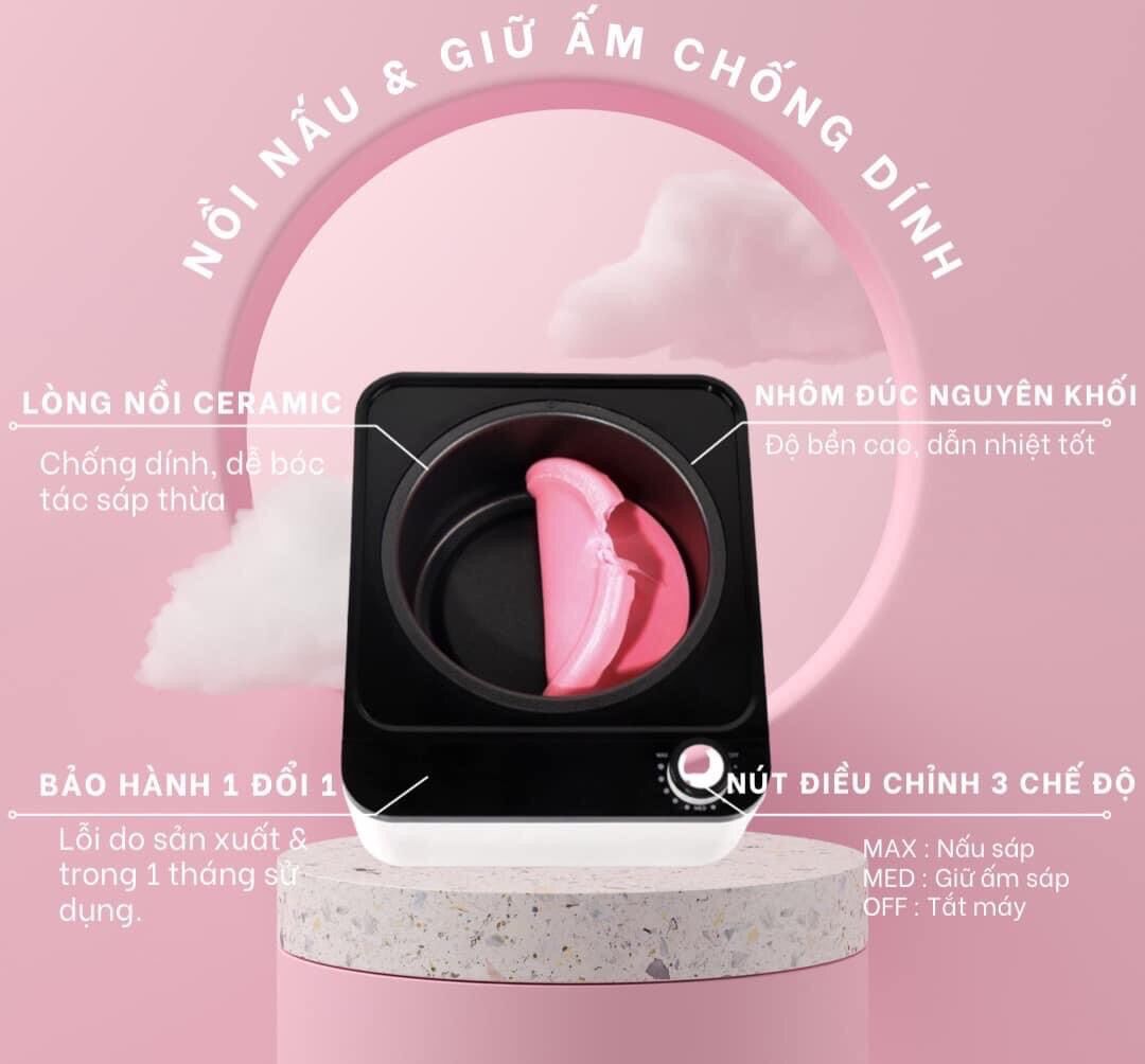 (Chính Hãng) COMBO NỒI NẤU SÁP CHỐNG DÍNH CERAMIC