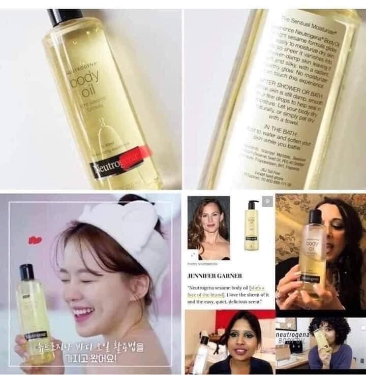 Dầu dưỡng thể Neutrogena Oil 250ml