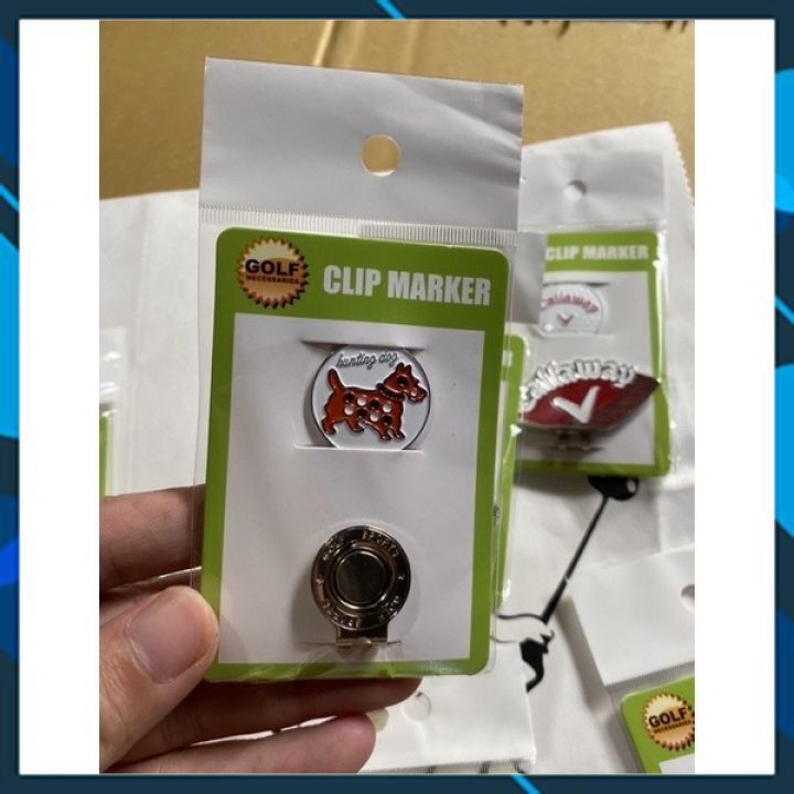 Mark bóng golf - clip marker golf