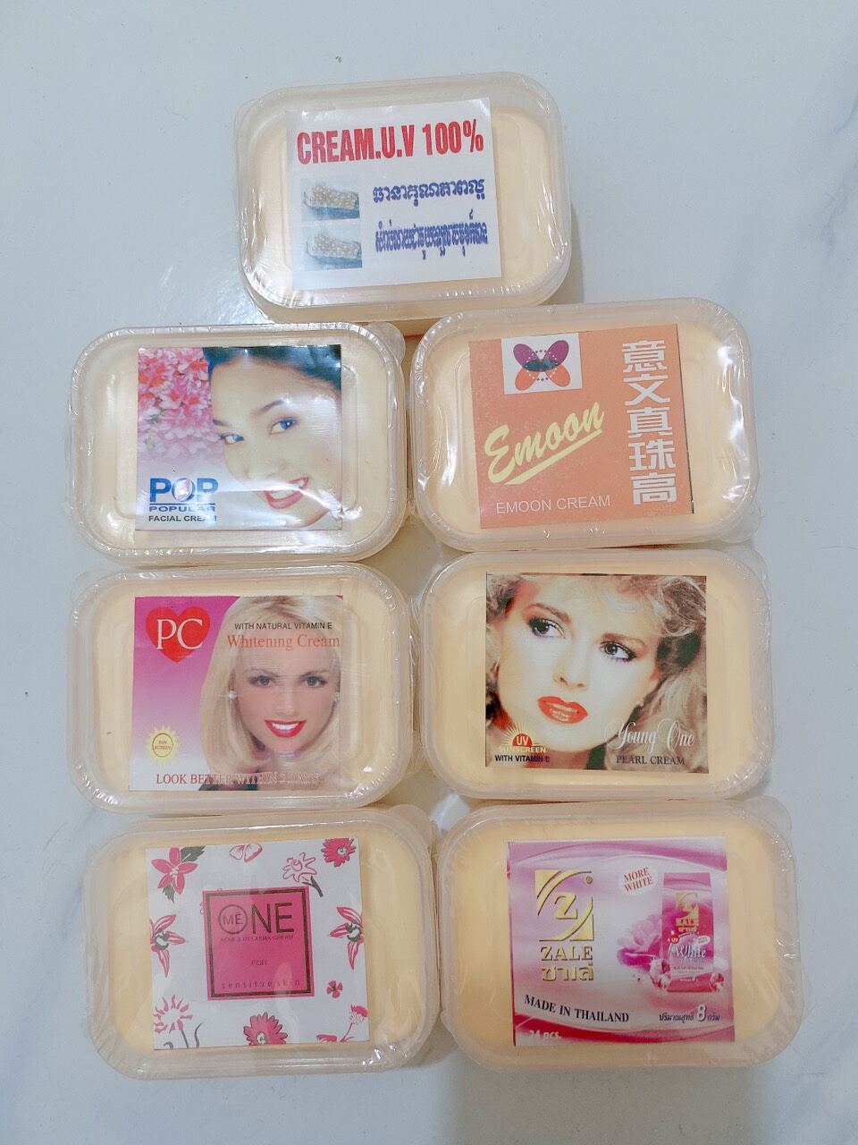 Kem vuông 100g emon thái lan