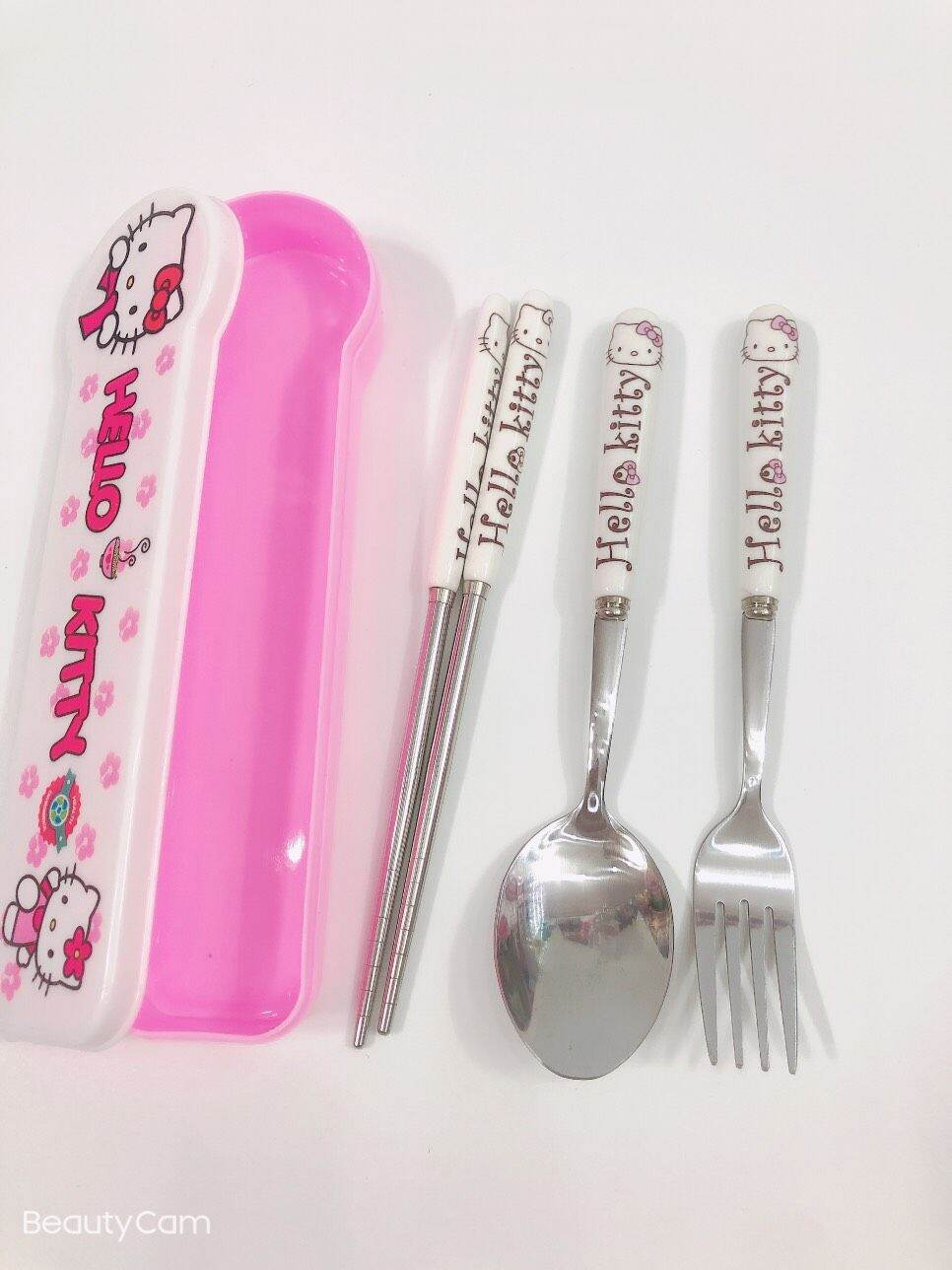 🌸SET ĐŨA MUỖNG NĨA HELLO KITTY