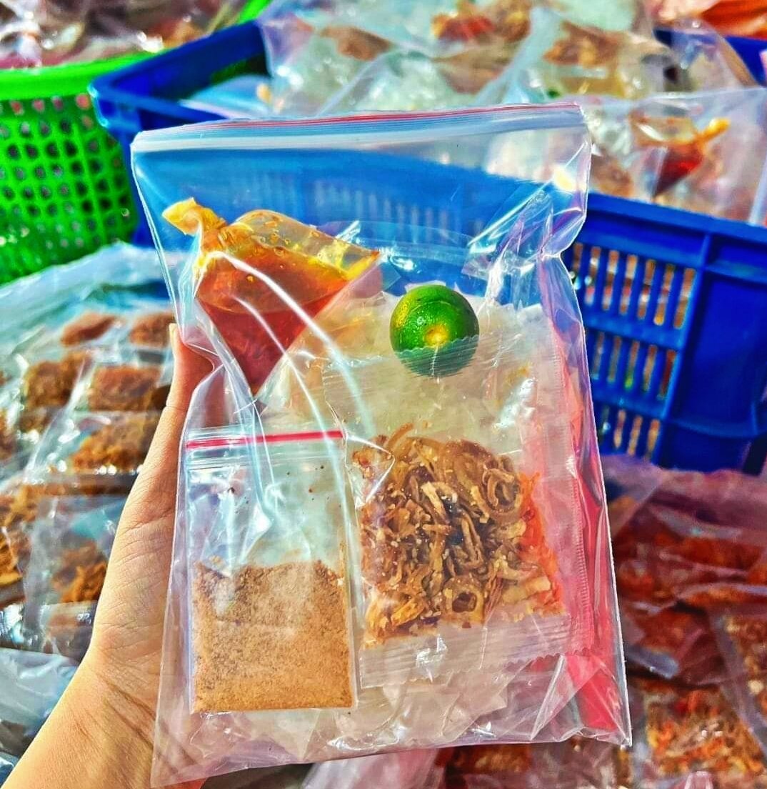 Combo 10 gói Bánh tráng sa tế hành phi muối nhuyễn