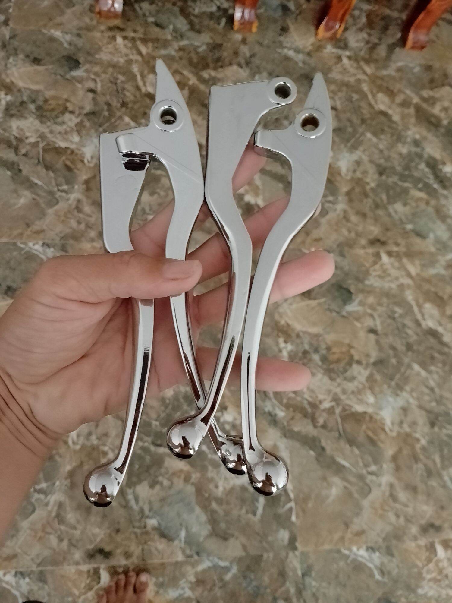 Tay thắng tay côn rai der satria Fi mạ crôm giá 1 cặp