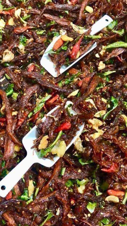 100gr bò đập lá chanh