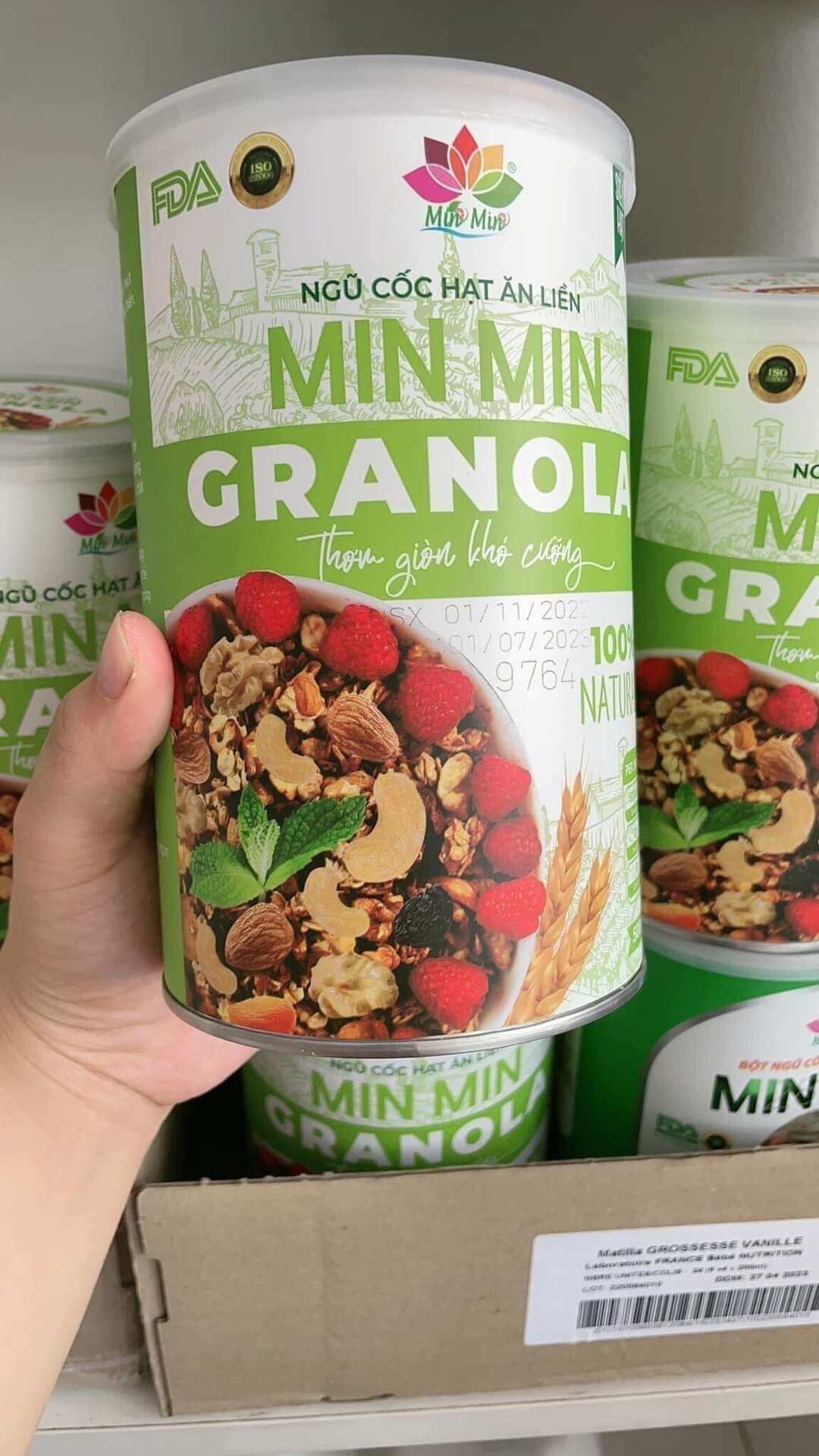 Ngũ cốc hạt min min granola