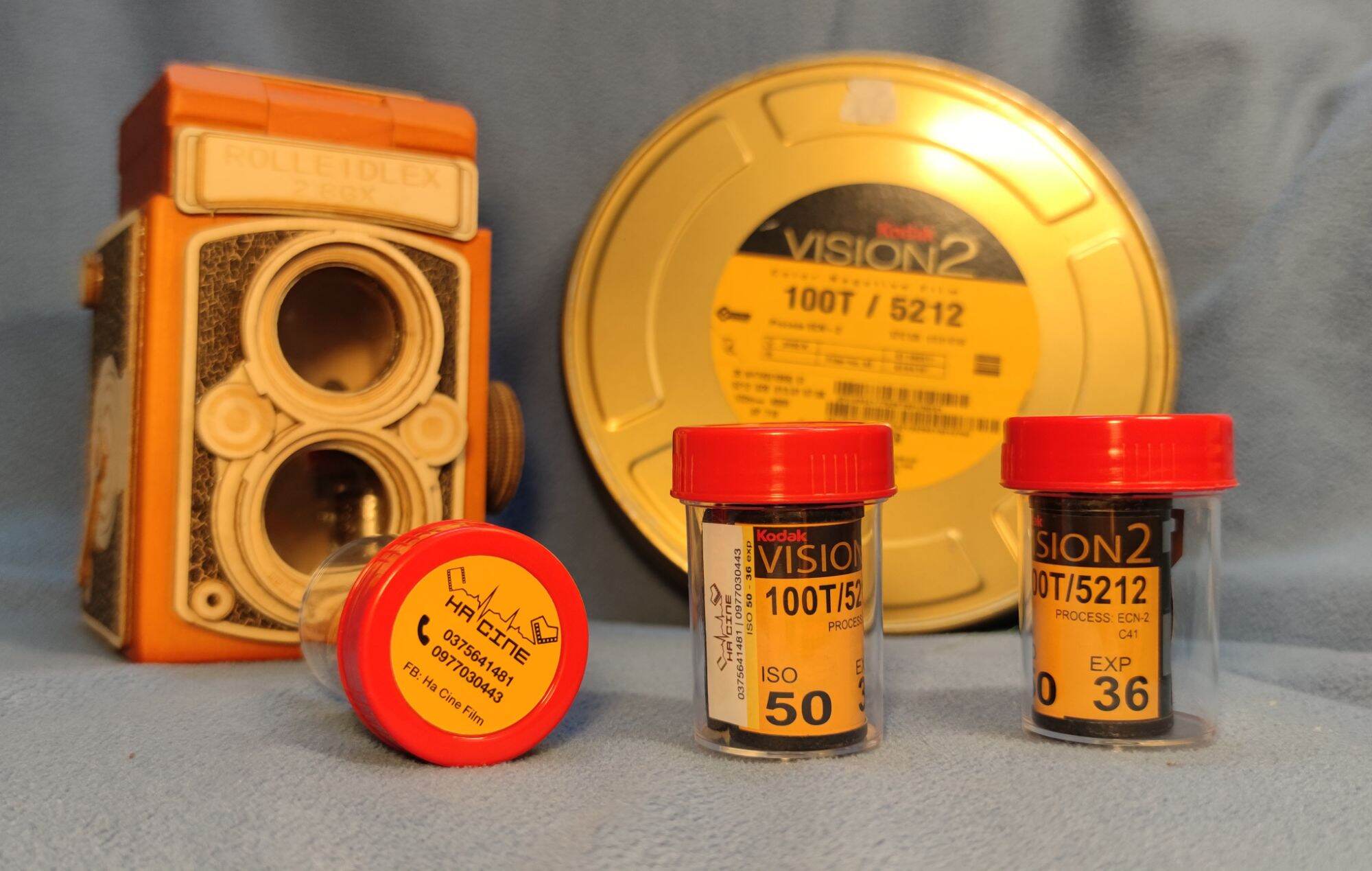Film chụp hình kodak vision 2 100t - iso 50-80 - 36 kiểu - chụp được máy pns