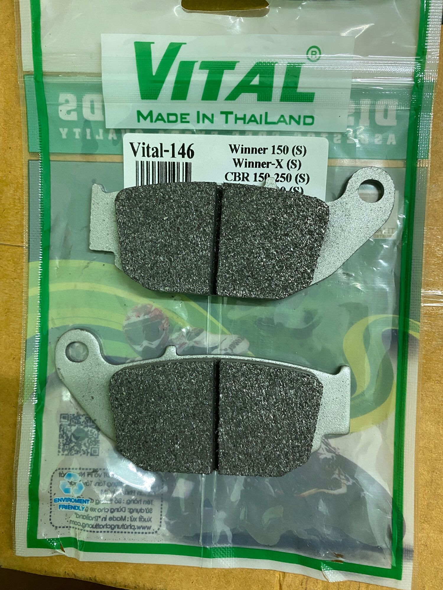 Bố thắng sau honda winner 150/winner x/cbr 150 Vital tháilan