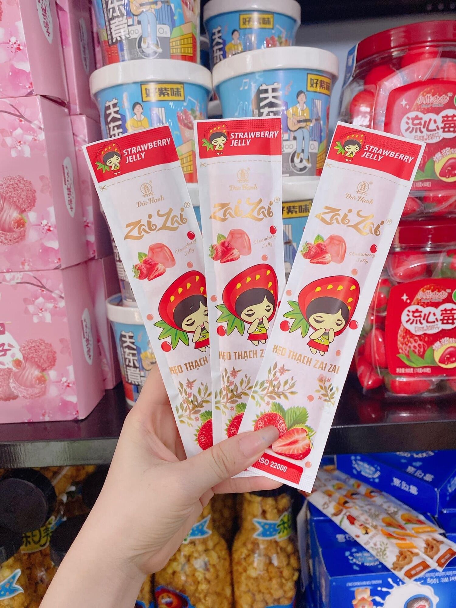 1KG KẸO THẠCH ZAI ZAI ĐỨC HẠNH