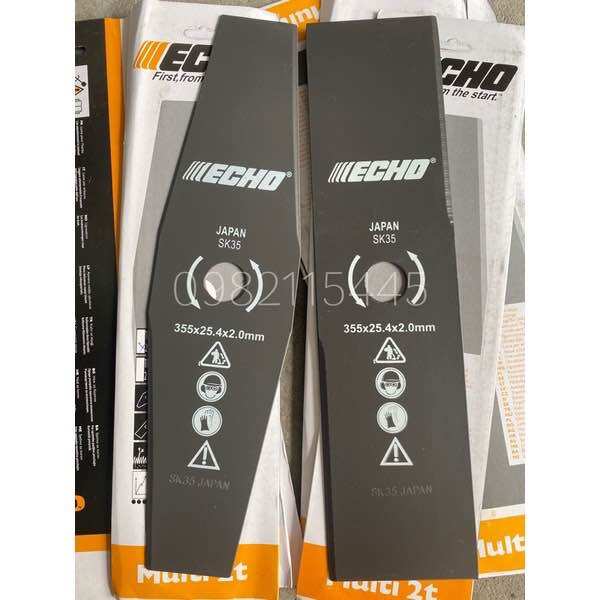 Lưỡi dao cắt cỏ echo vuông , vát 2li 2,4li
