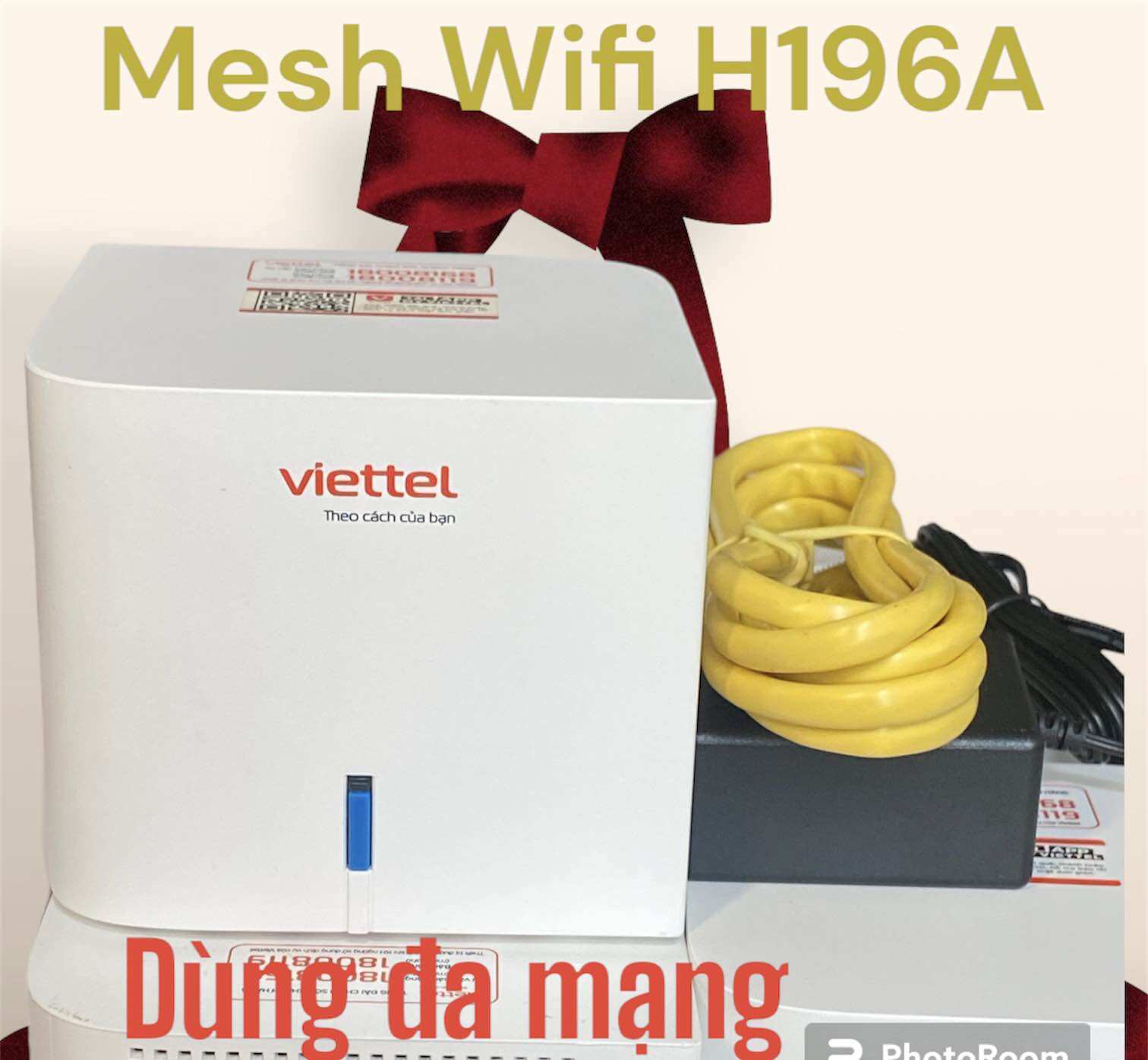 Home wifi mesh viettel-zte h196a - chính hãng hai băng tần 2.4ghz và 5ghz-dùng đa mạng