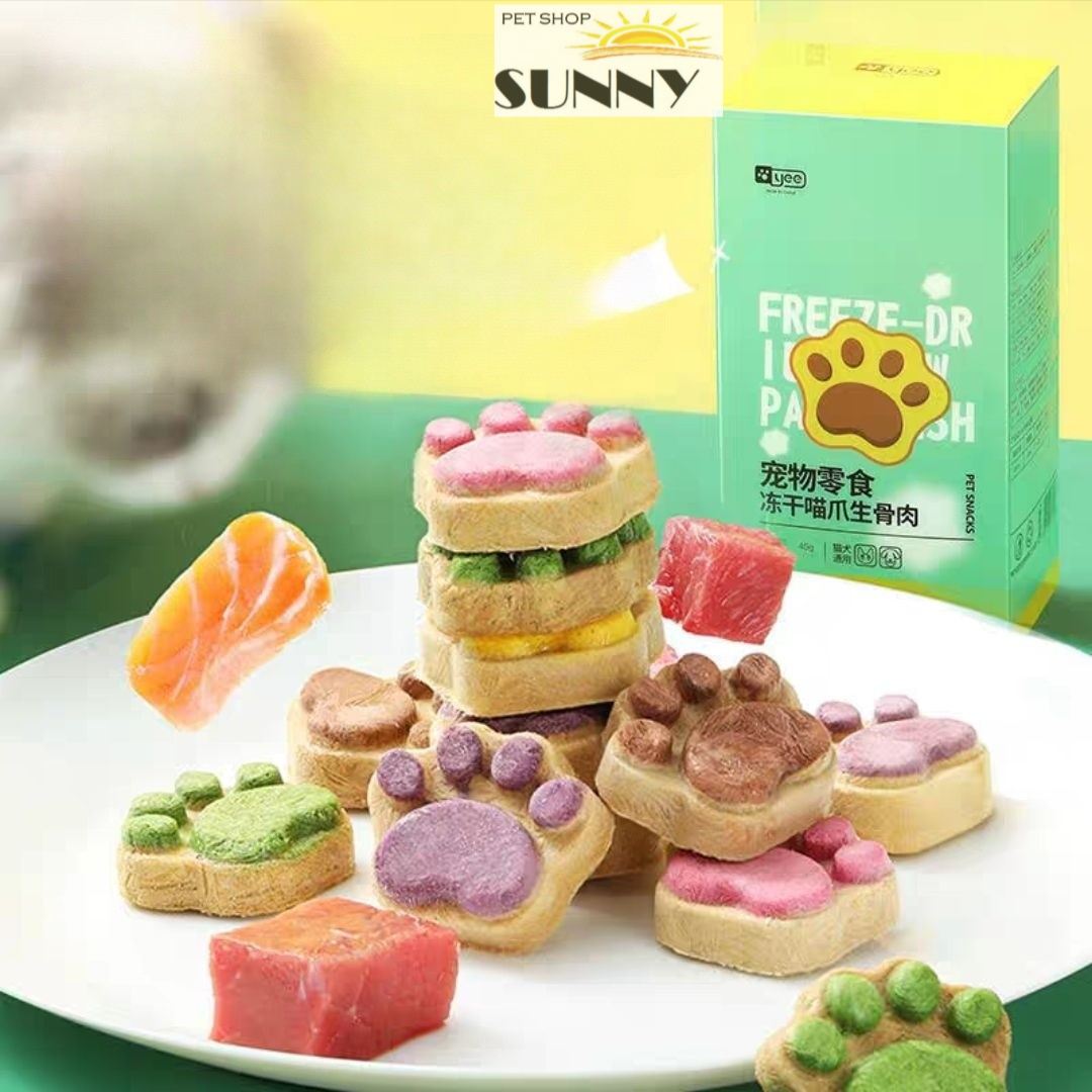Bánh chân gấu vị thịt hỗ trợ mài răng hamster