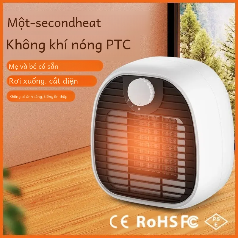 Máy sưởi mini mới, máy sưởi nhỏ trong nhà, văn phòng Sưởi ấm nhanh, máy sưởi để bàn
