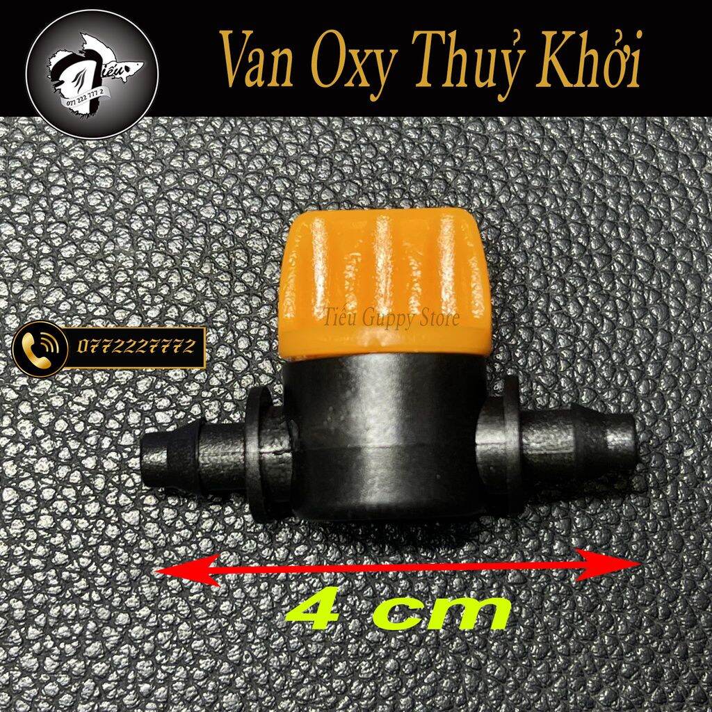 Van Khóa Ống LDPE 6mm (4x6, 5x7