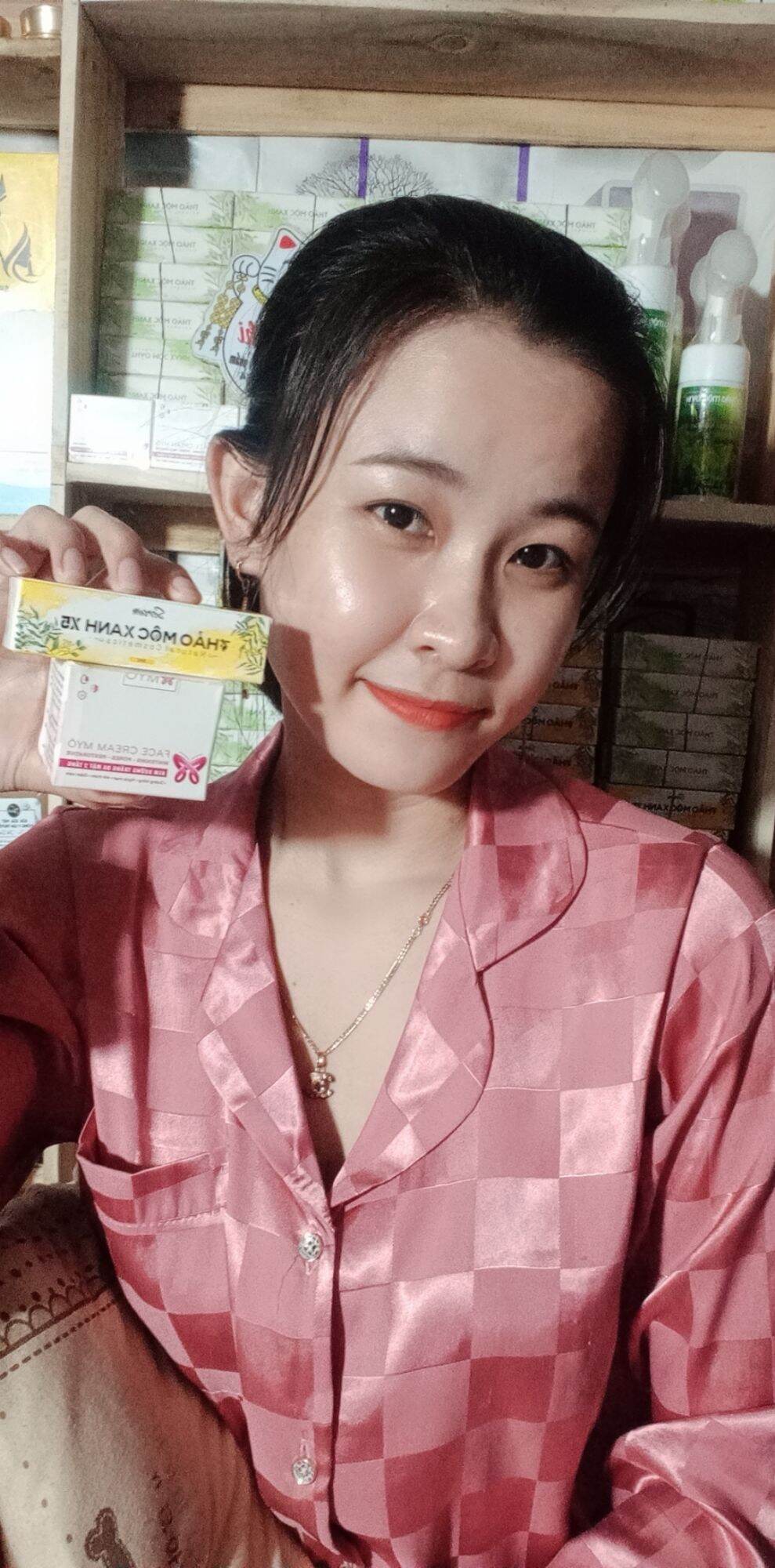 Combo Kem face Myo 2 tầng và serum Thảo Mộc Xanh X5