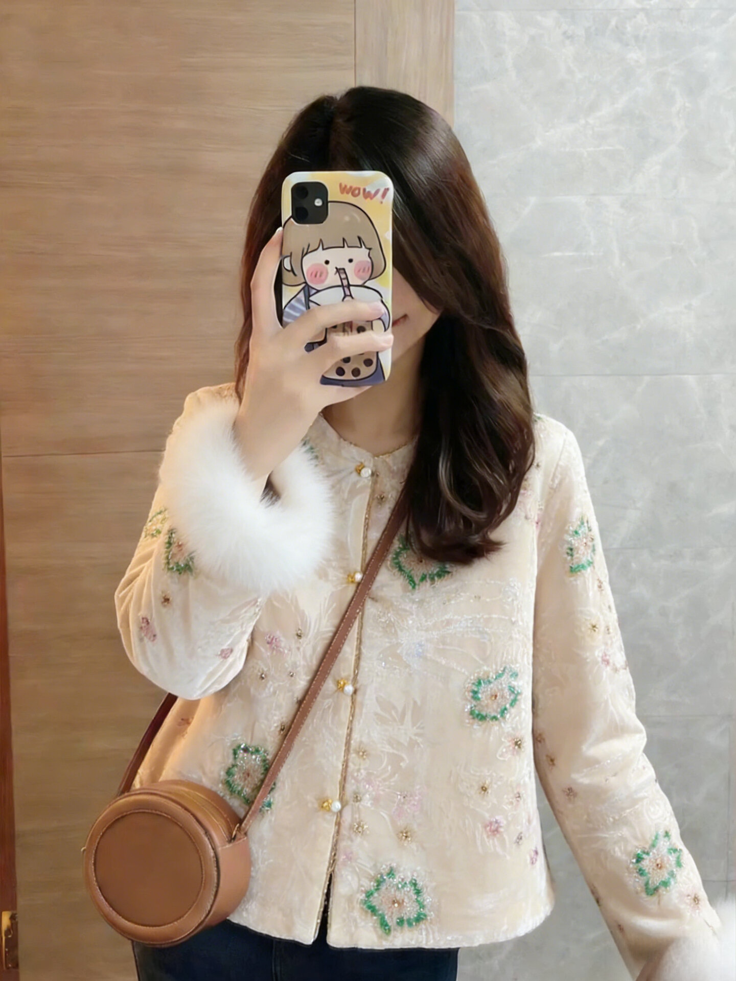 PAIBOLI | Plus Size Luxury Lightweight New Chinese Style Embroidery Spring Outerwear - Thương hiệu PAIBOLI Giá 3,694,000 Đồng*Miễn phí vận chuyển