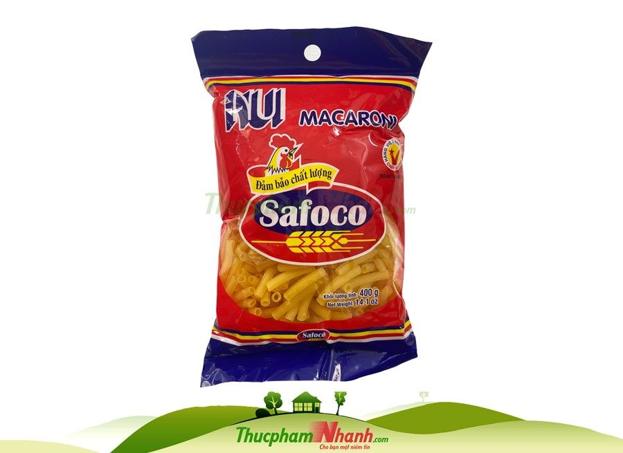Nui dài safoco loại 400g