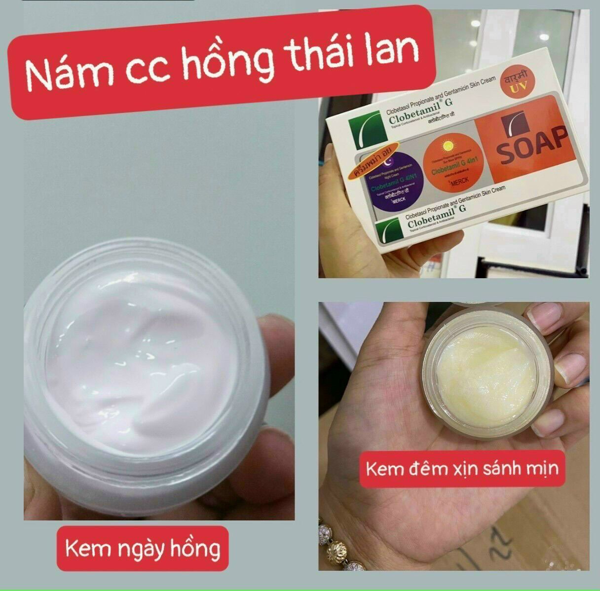 Nám hộp cao cấp( kem hồng )  thailand