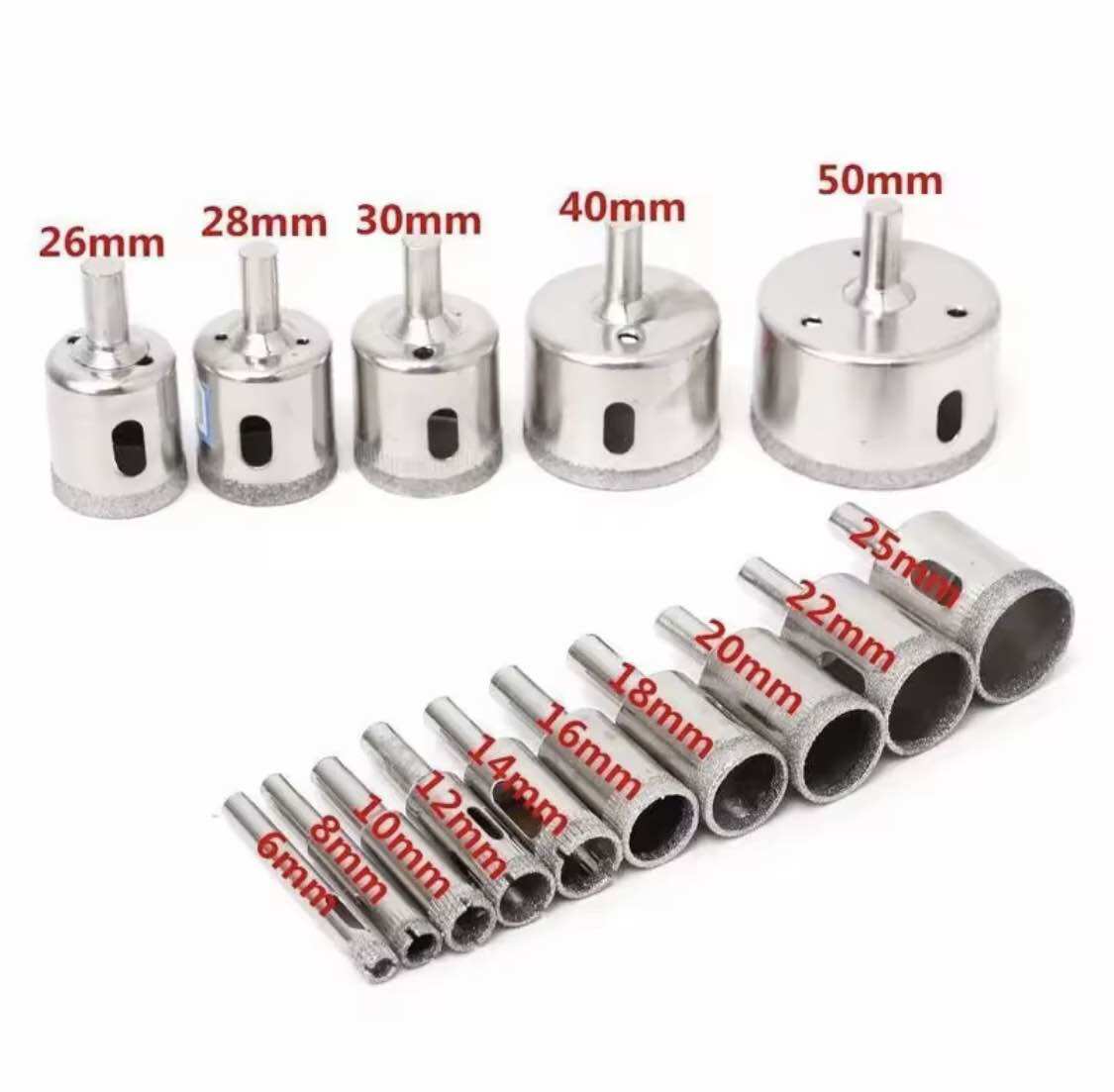 Mũi khoan gạch men, mũi khoan kính sứ 6mm-60mm