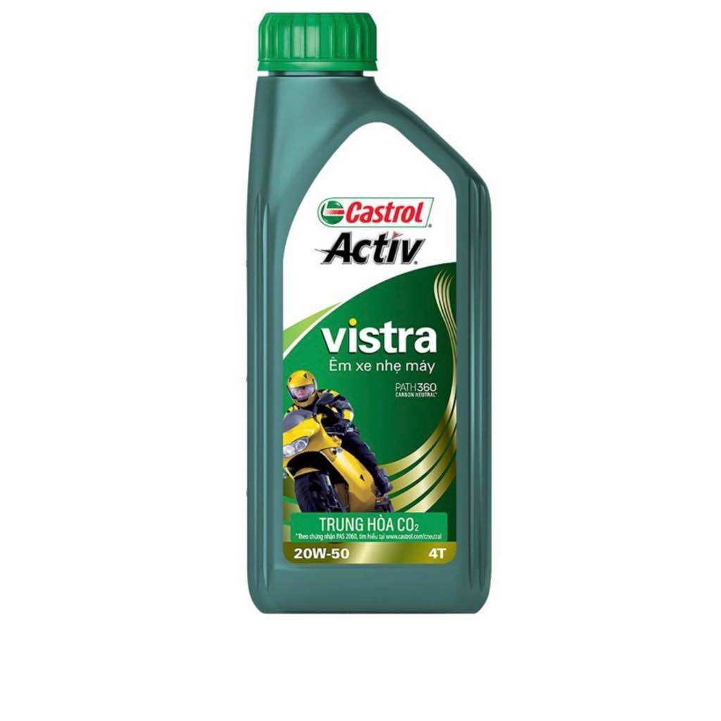 Nhớt castrol activ vistra 4t 20w50 800ml