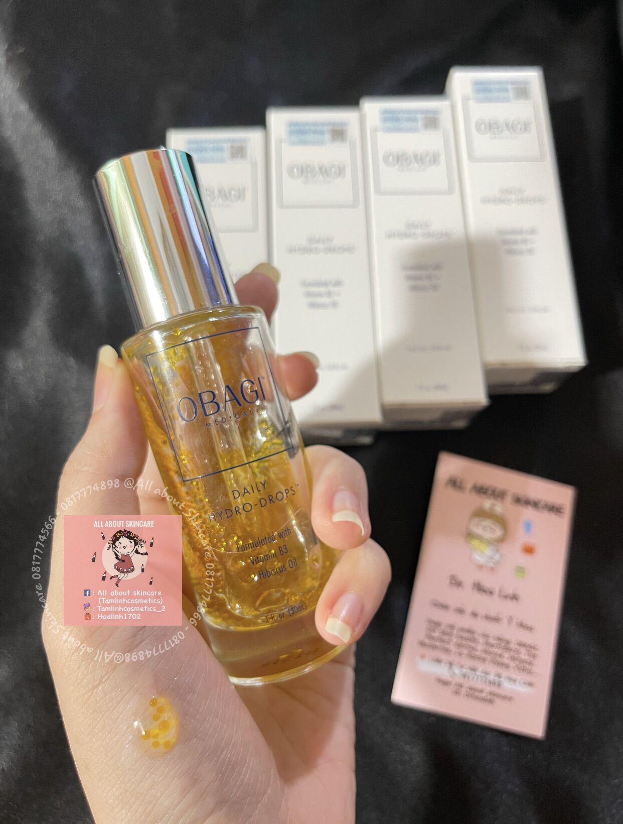 TINH CHẤT DƯỠNG ẨM B3 Daily Hydro Drops