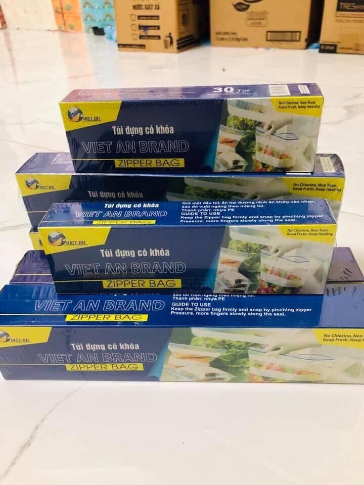 COMBO SÉT 3 HỘP TÚI ZÍP ĐỰNG THỰC PHẨM