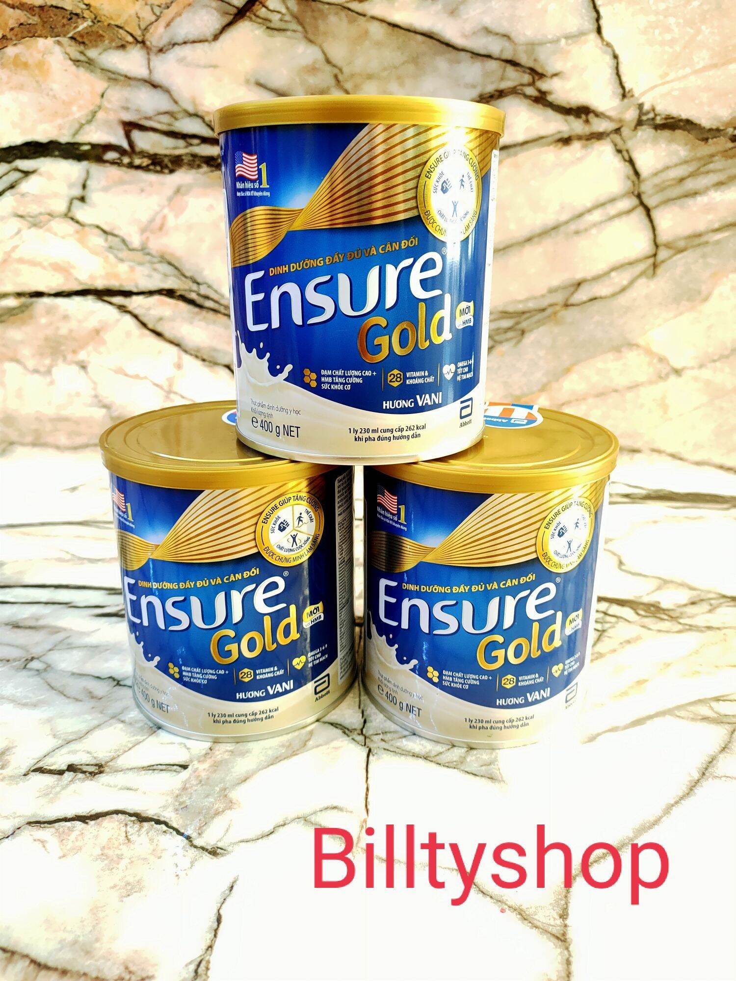 Sữa bột ensure gold hương vani hmb 400g