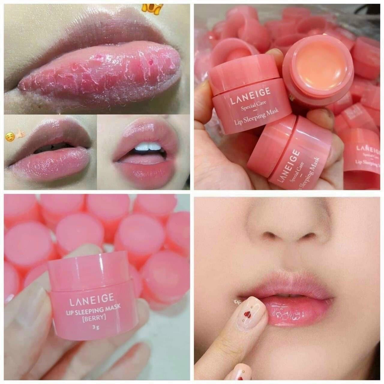 NẠ Ủ MÔI LANEIGE - DƯỠNG MÔI
