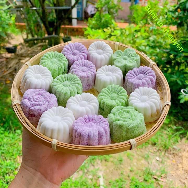 Bánh in nhân dừa non 500g  mix vị