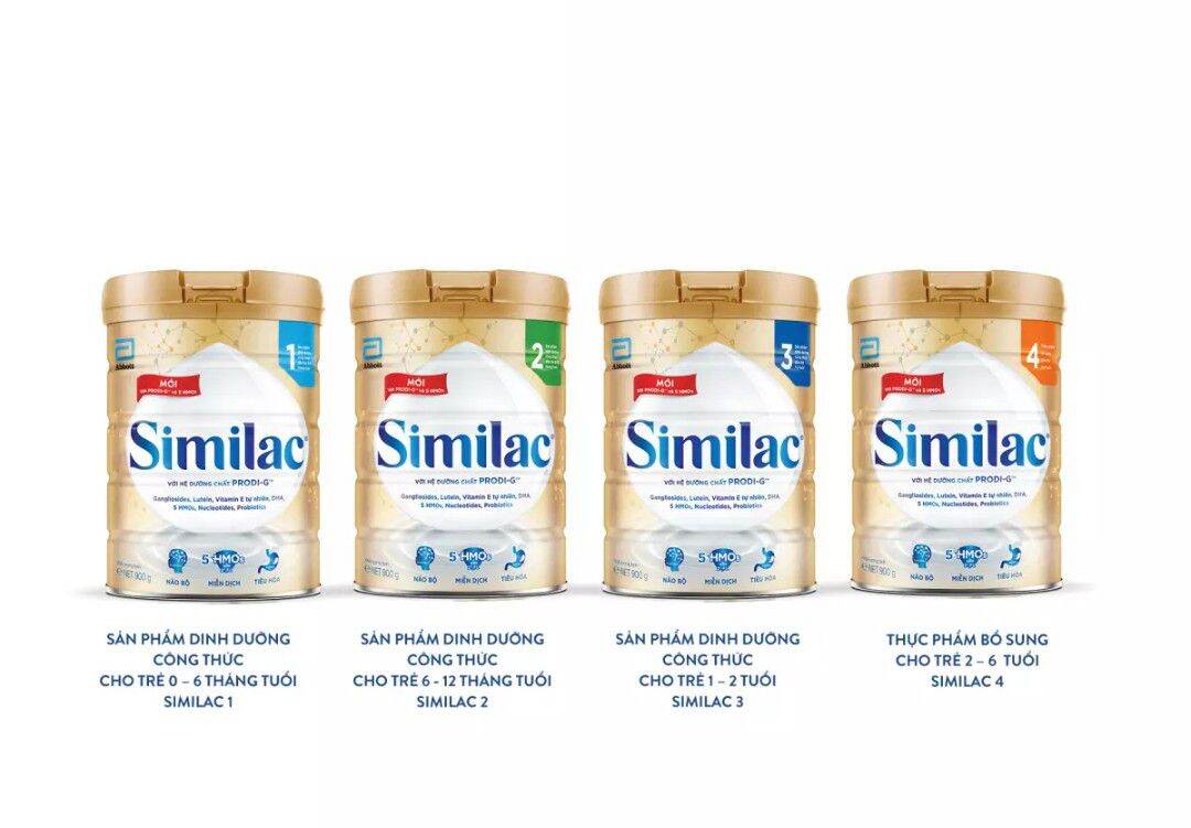 [Mẫu Mới 5G] Sữa Bột Similac 1 - 900g (0-6 tháng)