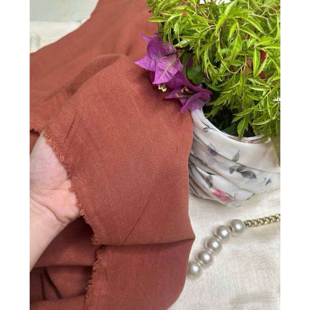 [ Vải Naki ] Vải Linen Tưng cao cấp chất mềm mại dày dặn lên đồ thời trang.. khổ 1.35m