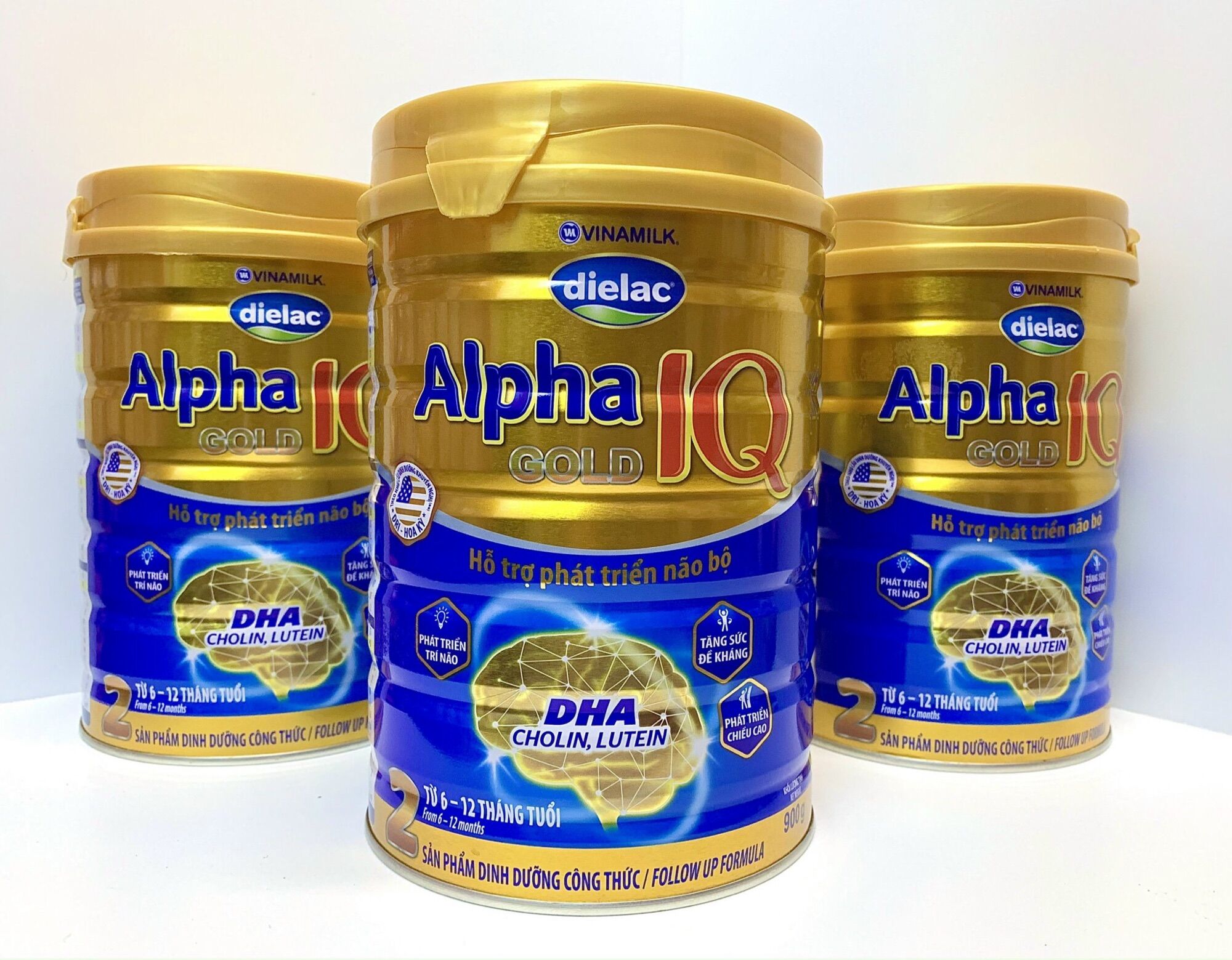 Vinamilk dielac alpha iq gold 2 900g