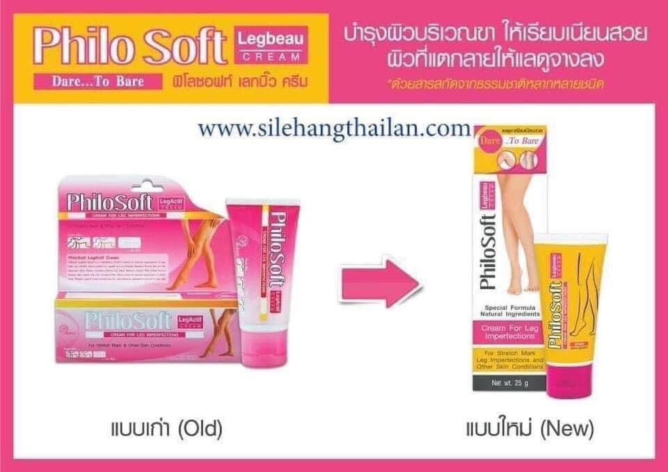 kem bôi giãn tĩnh mạch philosoft 25g thái lan