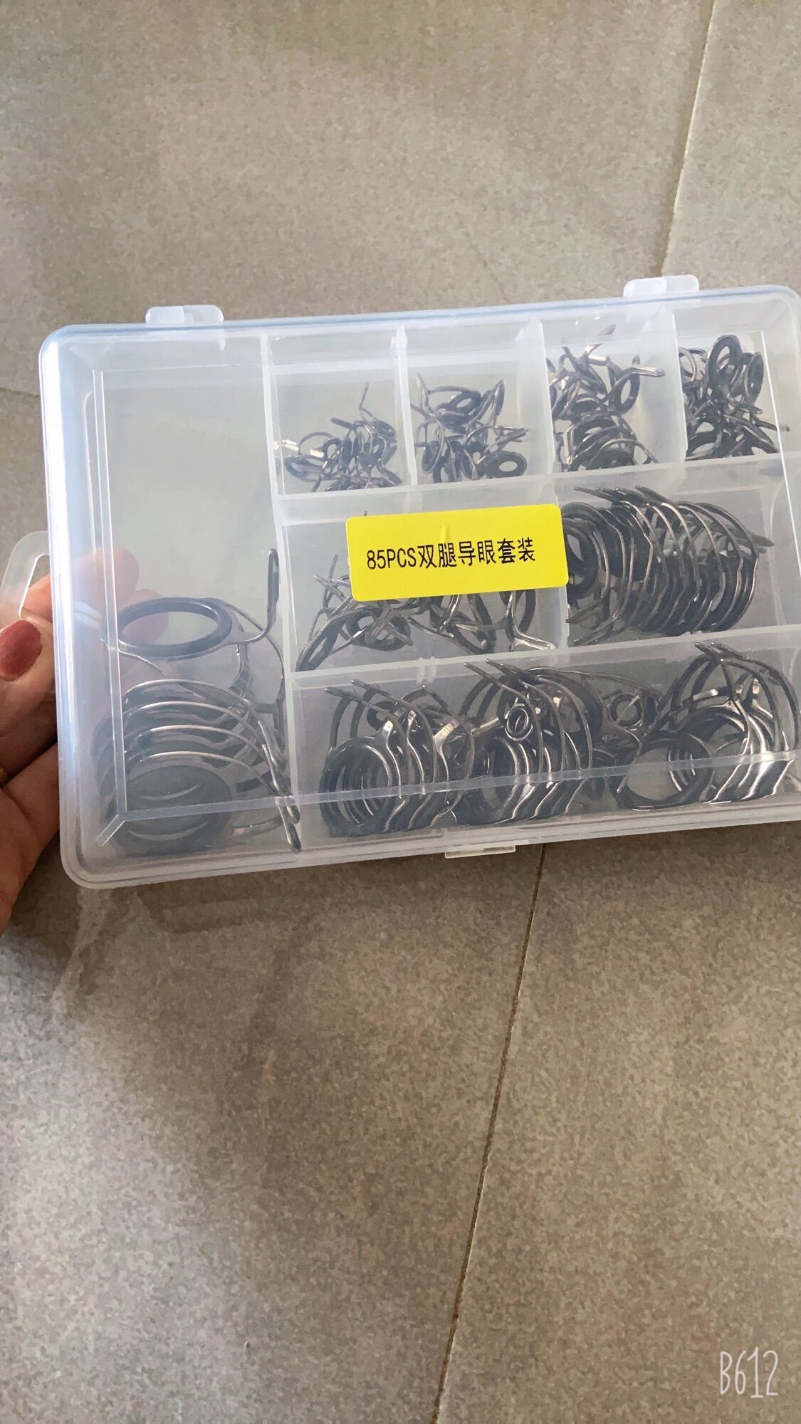Khoen Cần Câu Cá, Khoen Silic 3 Chân Cao Cấp