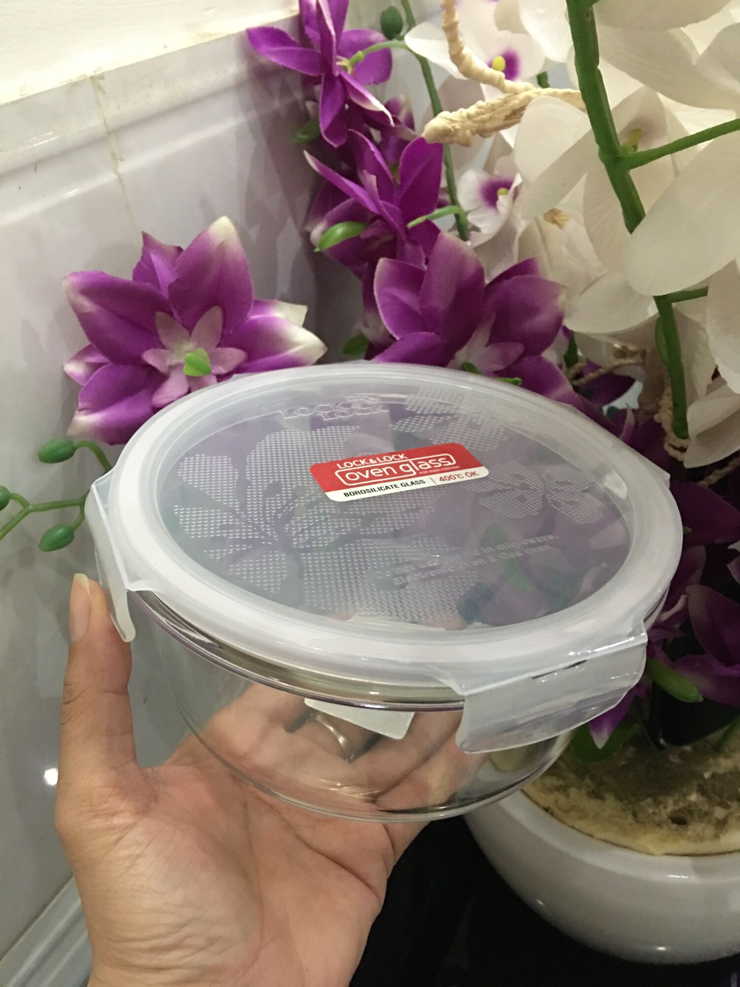 👍🧸 HỘP THUỶ TINH CHỊU NHIỆT LOCK & LOCK 950ml 👍👍