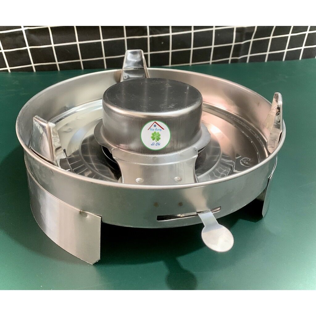 Bếp cồn inox (có chắn gió)
