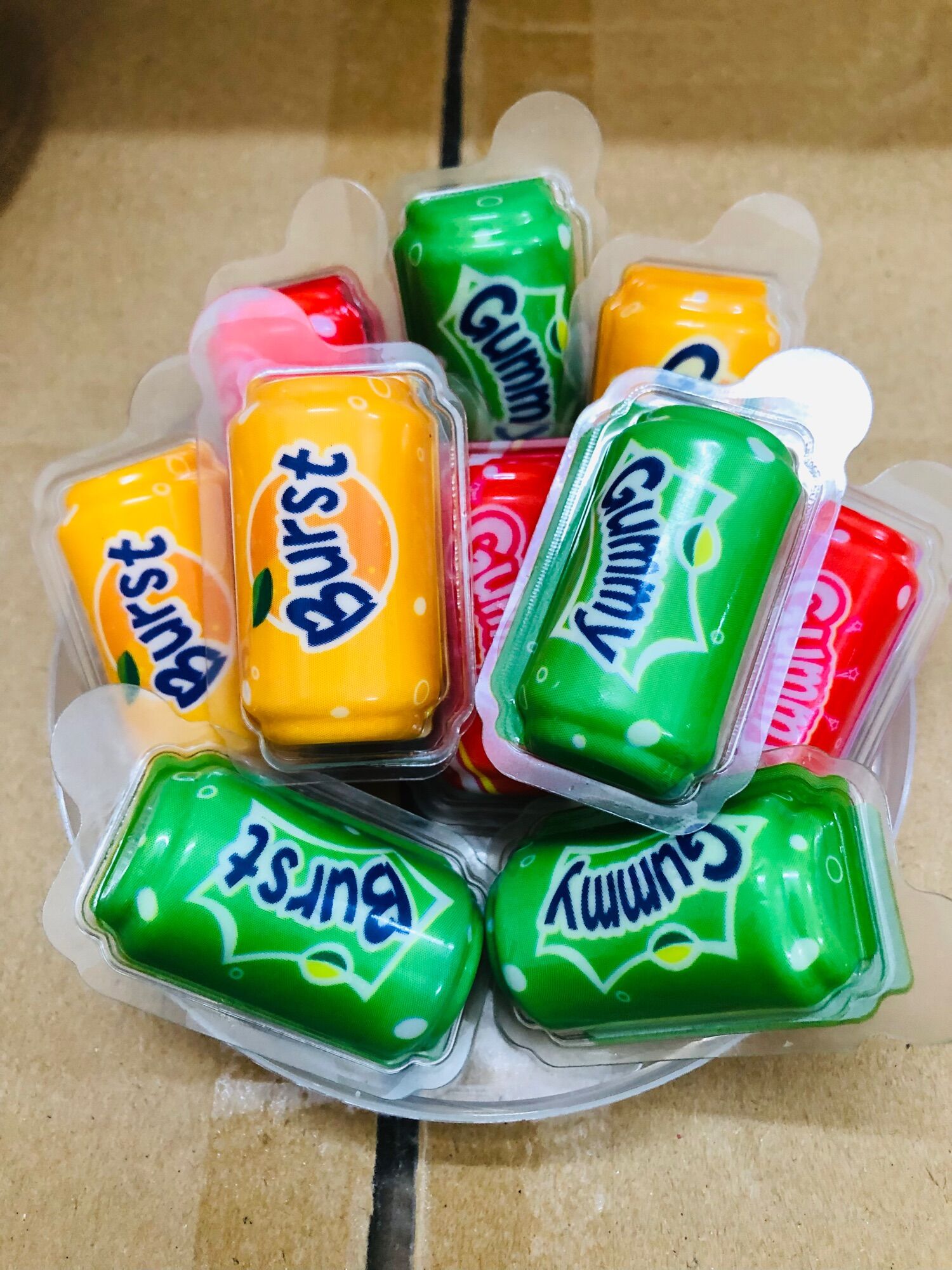 Kẹo gummi trái cây 10gr(cái)