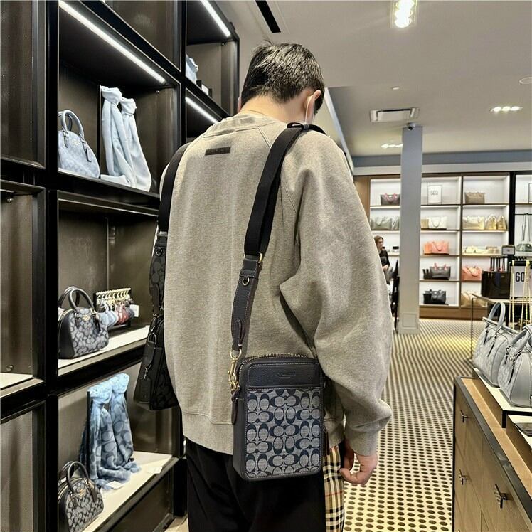 Túi c.oach® | sullivan crossbody in signature chambray da thật sang xịn