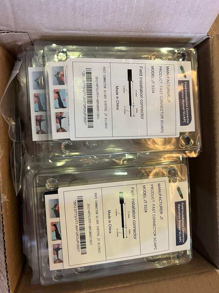 Combo 50 Đầu Fast Connect Viettel FPT Sc/Apc