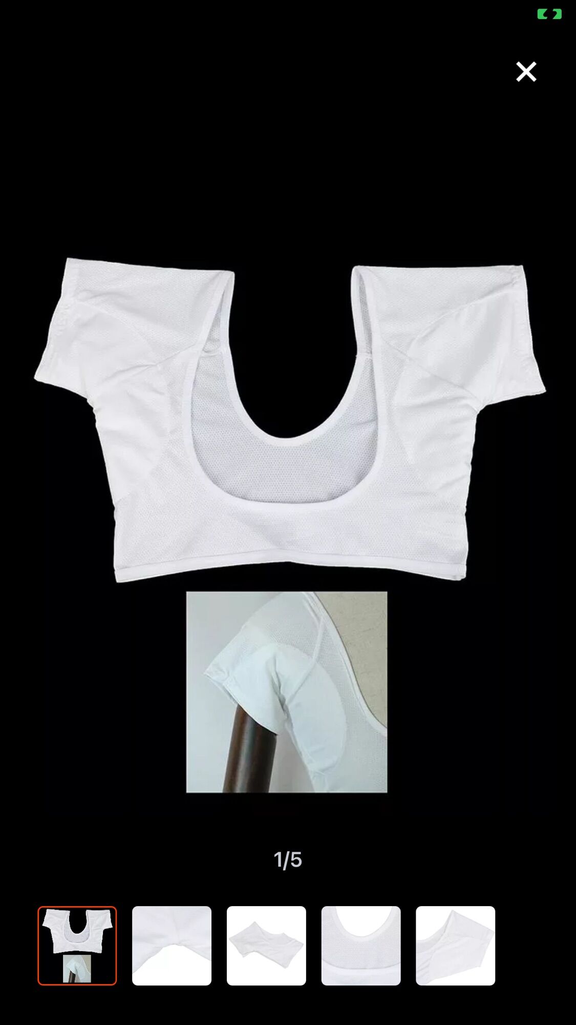 Áo lót thấm mồ hôi nách hiệu quả tốt( quý khách mua Size M hay L thì nhắn tin shop)